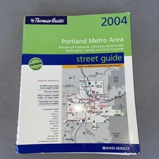 Thomas Guide- Portland Metro Area - 2004 with cd by Rand McNally
