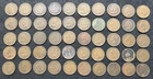 50 INDIAN HEAD PENNY ROLL.  FULL ROLL OF FIFTY PENNIES. CIRCULATED