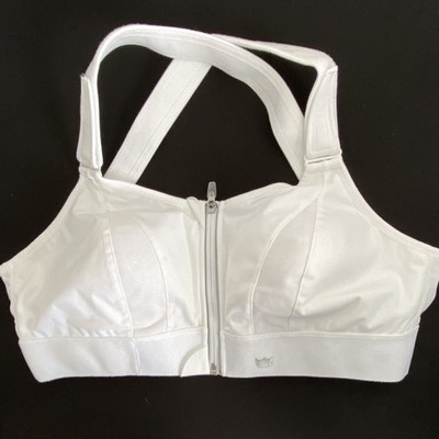 NWOT Shefit Ultimate High Impact Sports Bra Zip Front  Adjustable 1Luxe/mesh bag