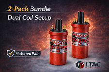 Msd 8202 Blaster 2 Ignition Coil 2-pack Dual Setup Sbc Bbc