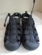 NWT Eddie Bauer Cedar Hiking Mesh Slingback Black/Gray Sandal Shoes Men's 12 M