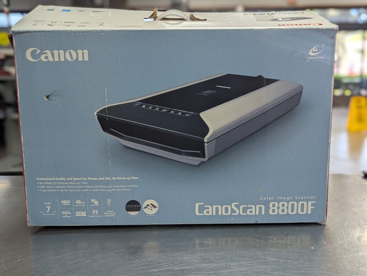 Canon CanoScan 8800F Flatbed Scanner for sale online | eBay