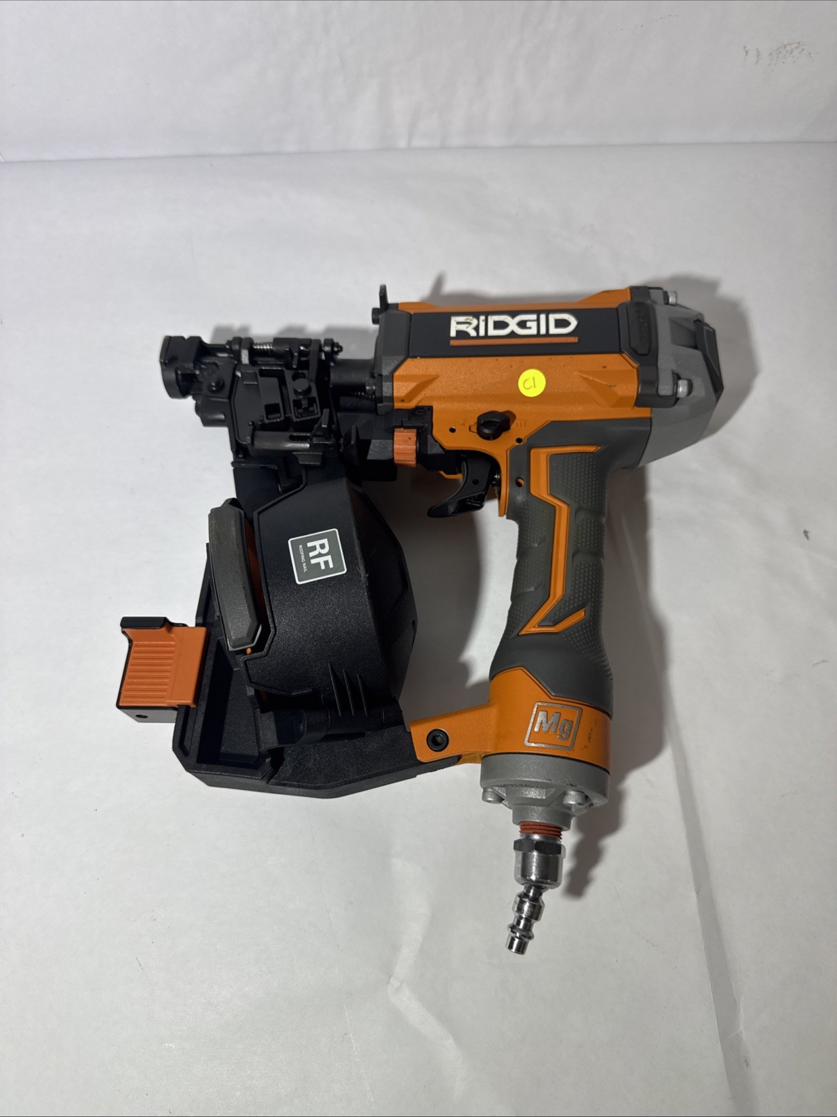 RIDGID R175RNF 15° 1-3/4 in Coil Roofing Nailer Pneumatic Tested C1