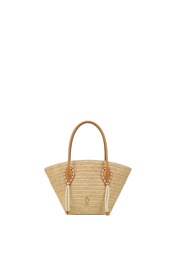 CHRISTIAN LOUBOUTIN Venus Natural Tote Bag New & Authentic