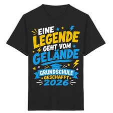 Grundschule Abschluss 2026 T-Shirt Grundschule Absolvent Abg&auml;nger Geschenk