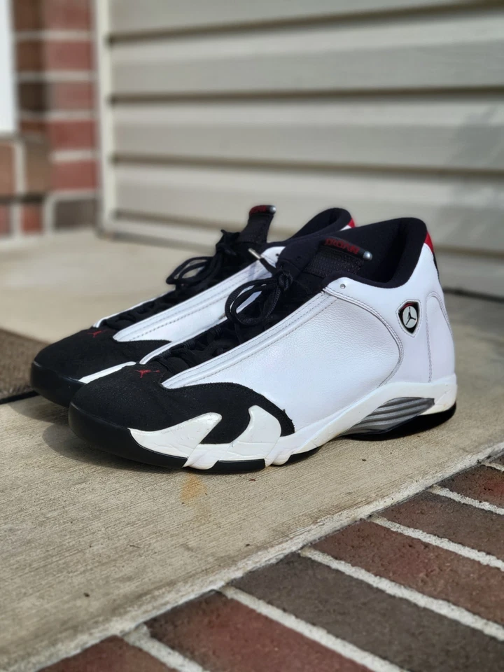 Talla 13 - Air Jordan 14 Retro 2014 Puntera Negra Foto 3 de 4