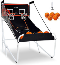 Basketball Arcade Game Indoor, 2 Player Indoor Basketball Game, Home Dual Pop- A