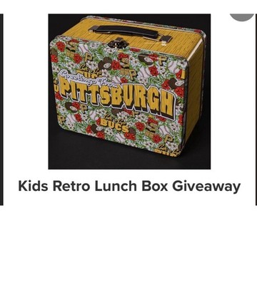 Pittsburgh Pirates Luau Tiki Hawaiian Lunch Box SGA 6-14-26 Brand New 