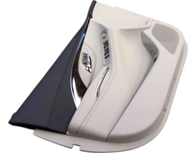 Genuine GM Light Neutral Front Driver Side Door Trim 26201072 Foto 2 de 4