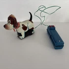 Vintage Marx Japan Tin Battery Op Toy Remote Control RC Dog - Free Shipping