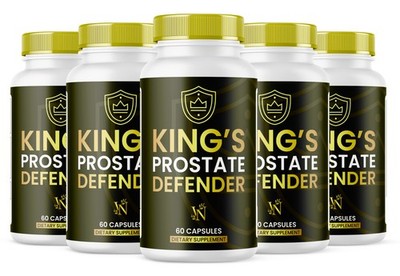 Kings Prostate Defender, Kings Prostate Dietary Supplement for Men 300 Capsules