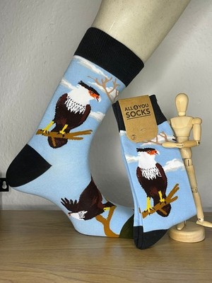 Bunte lustige Motiv LangSocken Gr. 38-45 ADLER