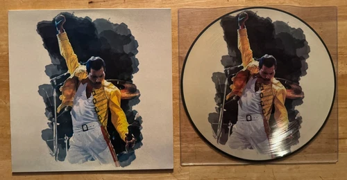 33 12" PICTURE DISK LP QUEEN WEMBLEY PART 2 SPECIAL QUEEN JAPAN FAN CLUB