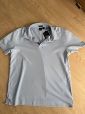 Hugo Boss Mens Button Up T-Shirt XL