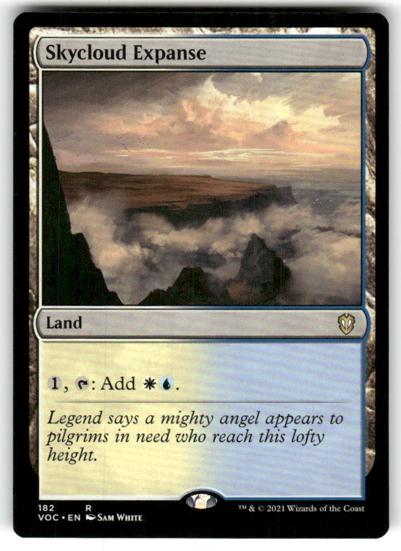 Skycloud Expanse 182 Commander: Innistrad: Crimson Vow Magic: The Gathering NM