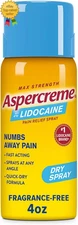 Lidocaine Dry Spray Soothes Aggravated Nerves Numbing Topical Pain Relief Spray