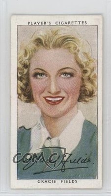 1938 Player's Film Stars Series 3 Tobacco Gracie Fields #14 0u2j