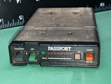 VTG 80's Escort Passport Cincinnati Microwave Radar Detector Powers On UNTESTED 