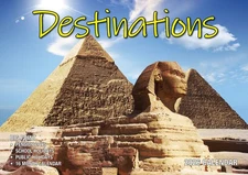 Destinations - 2026 Rectangle Wall Calendar 16 Months Planner Travel Photos Gift