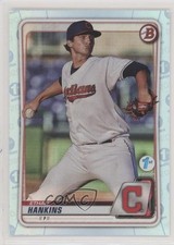 2020 Bowman 1st Edition Sky Blue Foil Ethan Hankins #BFE-44 ow1