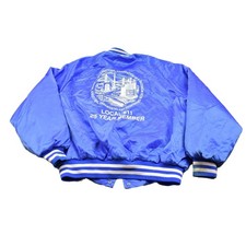 Vintage 1990s King Louie Satin Bomber Jacket Men's XL