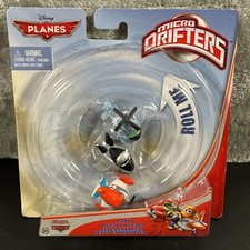 DISNEY PIXAR PLANES MICRO DRIFTERS SUPERCHARGED DUSTY BRAVO HECTOR VECTO...