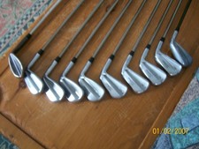 TITLEIST 2023 T150 IRON SET 3-PW AW SW GRAPHITE REGULAR FLEX 10 CLUBS W/COVERS