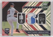 2018 Elite Extra Edition USA Materials Emerald 1/10 Matthew Liberatore hg6