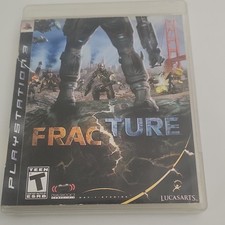 LucasArts Fracture Sony PlayStation 3 PS3 Manual Included T-Teen Shooter