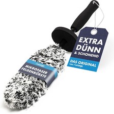 Mikrofaser Felgenbürste extra dünn Schmal Speichen Felgenbett Reinigung