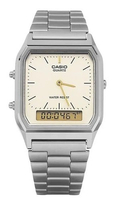 DEFECTIVE Casio AQ-230GG-9A Unisex Watch Analog/Digital Display Resin Case