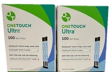 200 strisce reattive One Touch Ultra ~ scadenza ~ 31/1/27 ~ $ 59,88 ~ spedizione gratuita