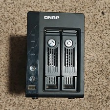 QNAP TS-219P 2-Bay NAS USB eSATA Ethernet Black/Silver Network Storage