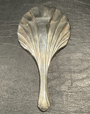 5  Antique Art Deco Purse Shell Hand Mirror Pocket Vanity Silver Plate