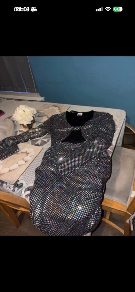 primark black sequin dress Dresses for Women for sale The Empire Sequin Dress. Black