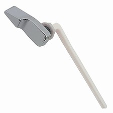Flush Lever for Mansfield Toilet, Chrome, 7 In. - 04-1809