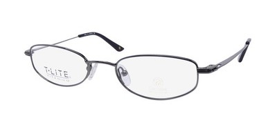 NEW CLASSIQUE EYEWEAR T-LITE 702 EYEWEAR 49-19-135 GRAY TITANIUM FULL-RIM