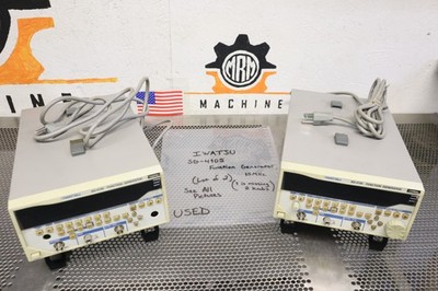 IWATSU SG-4105 Function Generator 15MHz (Lot of 2) See All Pictures