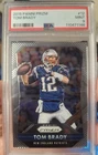 2015 PANINI PRIZM TOM BRADY PSA 9 MINT #12 New England Patriots