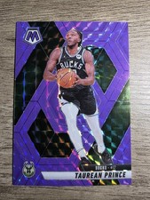 2024-25 Panini Mosaic - Taurean Prince #27 Fluorescent Purple Mosaic Prizm /249