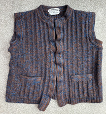Vintage Womens Marshall Field  Co. Women Vest By J. Tiktiner Made in France