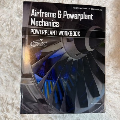 AIRFRAME & POWERPLANT : Powerplant Workbook (2023 Paperback, Like New)