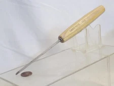 Pfeil Swiss Made Wood Carving Gouge #1 Sweep 1/8" Cut 9.5" Long 1/3