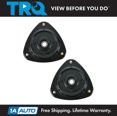 TRQ Front Upper Strut Mounts Left & Right Pair Set NEW for Saab Subaru