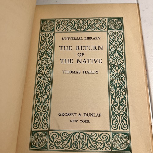 Return of the Native - Thomas Hardy. GROSSET & DUNLAP - Picture 2 of 10