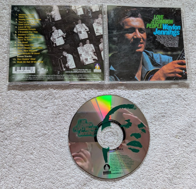 Waylon Jennings Love of the Common People CD with Bonus Tracks