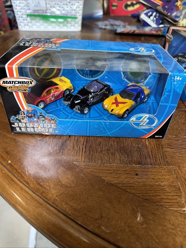 Justice League Matchbox Collectibles Sets, DC WB Batman, Wonder Woman Superman - Image 4 of 4