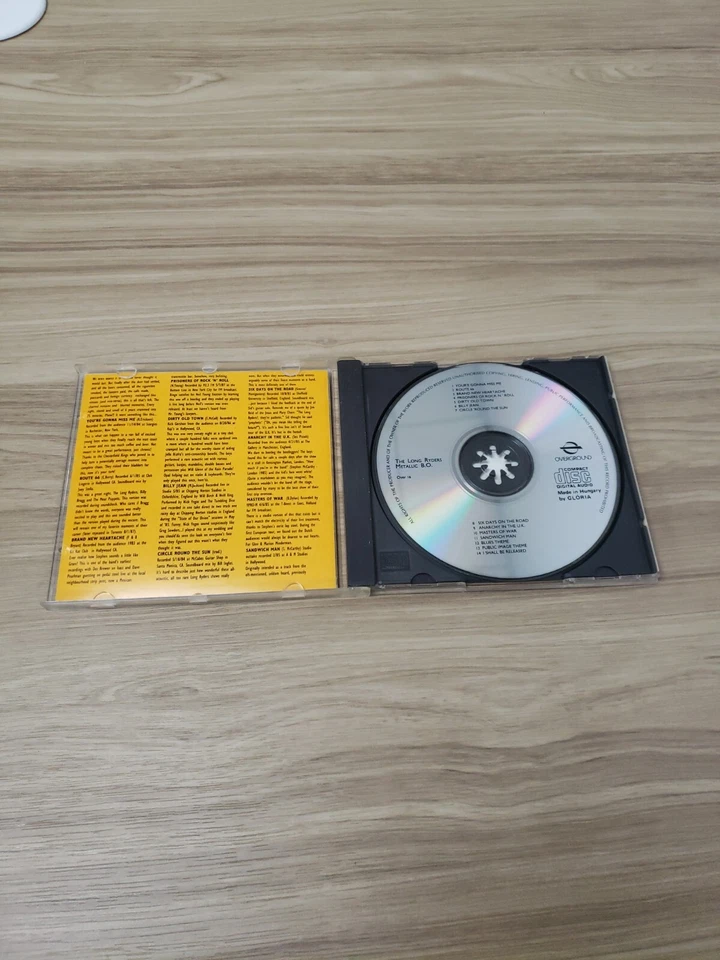 THE LONG RYDERS Metallic B.O. Rarities Nuggets. 1989. CD - Tested - Free Ship — 第 3/4 张图片