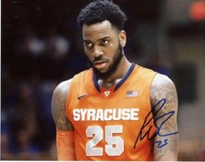 RAKEEM CHRISTMAS SYRACUSE/TURKEY SIGNED AUTOGRAPHED 8X10 PHOTO W/COA