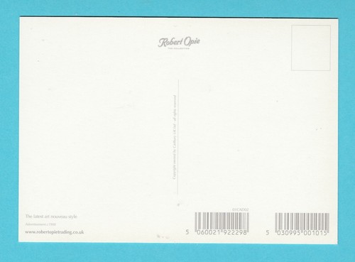 ADVERTISING - ROBERT OPIE POSTCARD - CADBURY'S CHOCOLATE - Picture 2 of 2